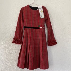 NWT Florence Eiseman Girls Holiday Dress
